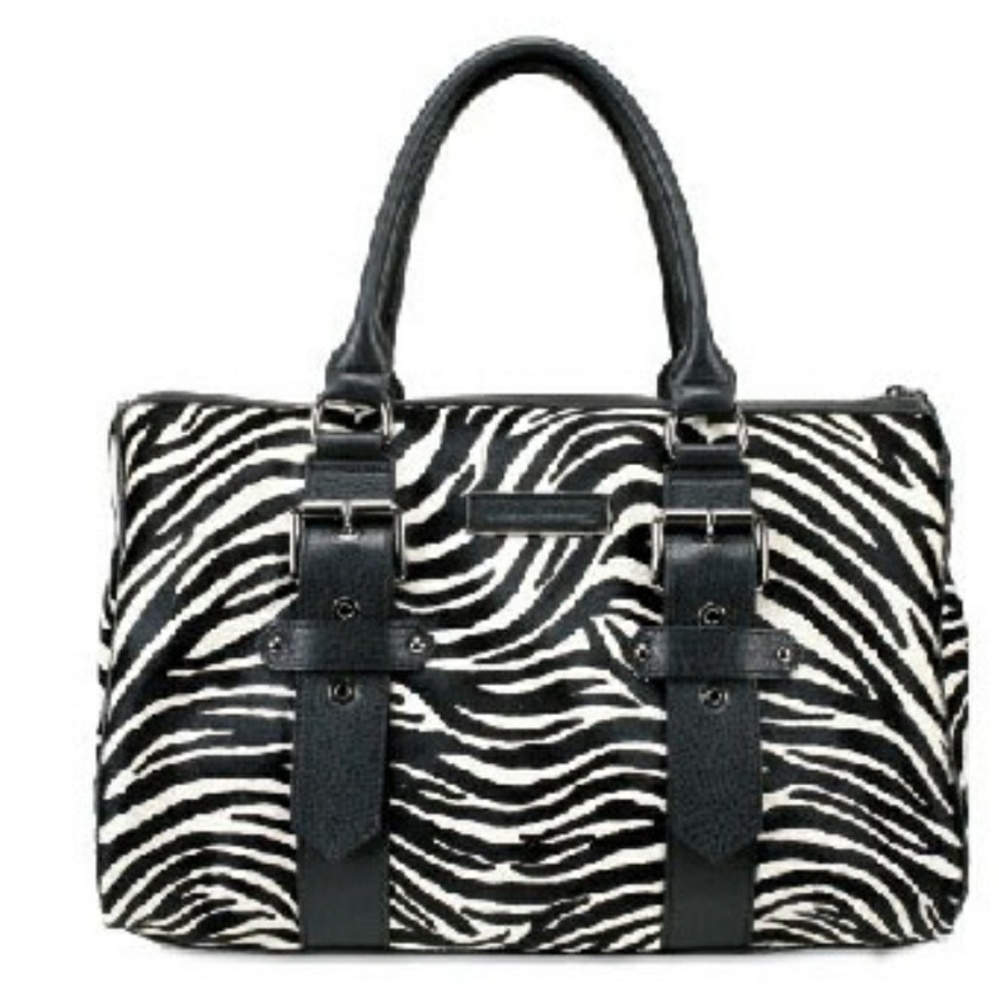 Longchamp zebra pony duffle